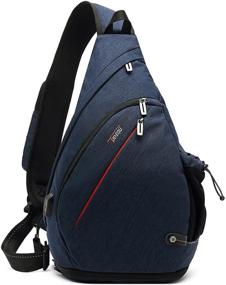 img 4 attached to 🎒 Рюкзаки Tudequ Separation Crossbody Daypack