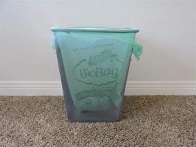 img 1 attached to 🌿 50 Large Biodegradable T-Shirt Style Trashbasket Bags by BioBag: Eco-Friendly Waste Management Solution Bundle