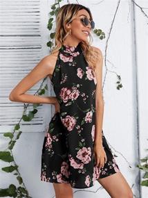 img 2 attached to 👗 Летнее женское платье без рукавов от Floerns: Шикарная женская одежда для идеального летнего образа.