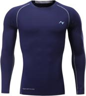 nooz compression baselayer sleeve shirts sports & fitness in australian rules football logo