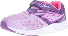 img 4 attached to 👟 Кроссовки для маленьких девочек Saucony Baby Ride: идеальная обувь для активных девочек!