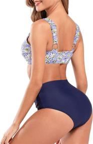 img 3 attached to SHEKINI Womens Bikini Swimsuits Manhattan Women's Clothing
