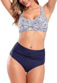 img 1 attached to SHEKINI Womens Bikini Swimsuits Manhattan Women's Clothing