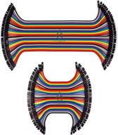 🔌 versatile genbasic 80 piece female to female jumper wires: 4 and 8 inch lengths logo