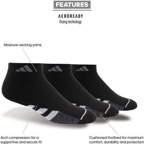 img 1 attached to adidas Cushioned Low Cut Socks for Women (3-pack)