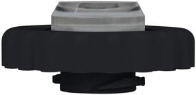 img 3 attached to Enhance Stability with Quick Products JQ-RLB Replacement Bubble Level Cap for Electric Tongue Jack - Black