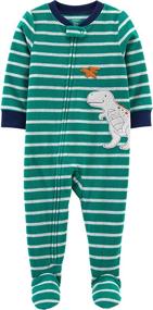 img 2 attached to 👶 Carters Baby Cotton Sleep Months Boys' Clothing - Cozy and Comfortable Nightwear for Your Little Ones