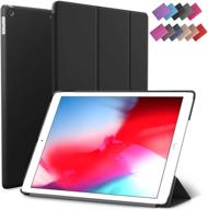 📱 ipad mini 5 case - roartz slim fit smart rubber coated folio case with wake/sleep feature for apple ipad mini 5th gen 2019 model a2133 a2124 a2126, 7.9-inch display, lightweight & durable. logo