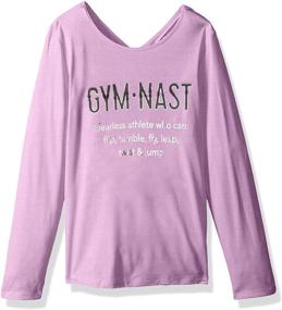 img 2 attached to 👚 Girls' Clothing: Children's Place Graphic Sleeve T-Shirt - Tops, Tees & Blouses
