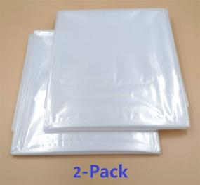 img 3 attached to 🛏️ Convenient ComfortHome 2 Pack Mattress Bag: Ideal for Smooth Moving and Secure Storage of Queen/King Size Mattresses