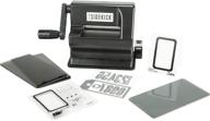 🔪 sizzix portable manual die cutting & embossing machine: tim holtz sidekick starter kit for arts, crafts, scrapbooking & cardmaking logo