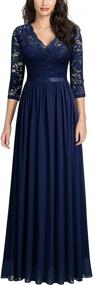 img 4 attached to MISSMAY Womens Vintage Evening Bridesmaid Women's Clothing in Dresses
