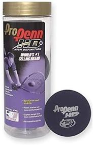img 1 attached to 🎾 Enhance Your Racquetball Game with Penn Purple PRO HD Racquetball 3/CN