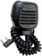 aoer handheld microphone speaker mic kmc-45 for kenwood tk2402 tk3402 tk2312 tk3312 nx240 nx220 nx320 logo