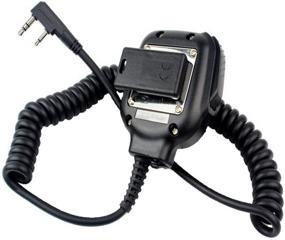 img 1 attached to AOER Handheld Microphone Speaker Mic KMC-45 for Kenwood TK2402 TK3402 TK2312 TK3312 NX240 NX220 NX320