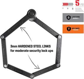 img 3 attached to 🔒 Enhanced SEO: Kryptonite Keeper Foldable Bike Lock