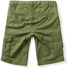 img 3 attached to 👖 Mesinsefra Lightweight Adjustable Army 180CM US Boys' Clothing for Shorts: Superior Comfort and Durability