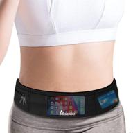 aikendo slim running belt fanny pack phone holder: a stylish 🏃 and convenient fitness accessory for iphone 11 8 7 plus xs xr logo