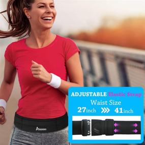 img 2 attached to AIKENDO Slim Running Belt Fanny Pack Phone Holder: A Stylish 🏃 and Convenient Fitness Accessory for iPhone 11 8 7 Plus XS XR