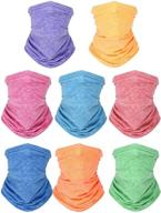 🧢 sunshield kids neck gaiter: ultimate uv protection bandana balaclavas for outdoor sports and activities logo