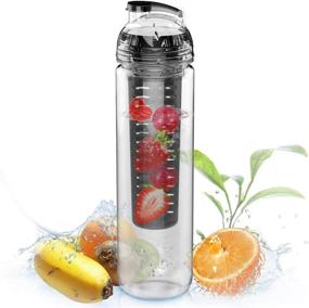 img 4 attached to 🍓 27oz AVOIN Colorlife Sport Tritan Fruit Infuser Water Bottle (Multiple Color Options) - BPA-Free