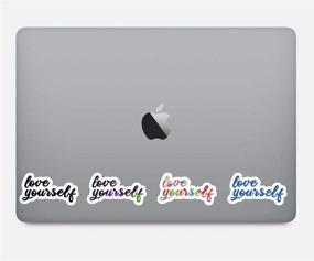 img 3 attached to Love Yourself Sticker Inspirational Stickers