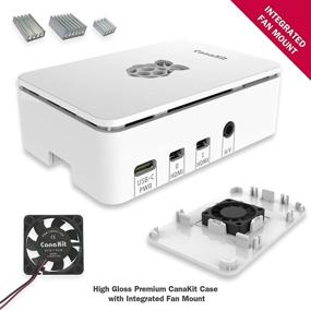 img 1 attached to CanaKit Raspberry Pi 4 8GB Starter MAX Kit - 64GB Edition (8GB RAM): The Ultimate Raspberry Pi Package for Optimal Performance