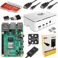 canakit raspberry pi 4 8gb starter max kit - 64gb edition (8gb ram): the ultimate raspberry pi package for optimal performance logo