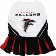 stylish atlanta falcons nfl cheerleader dress for dogs - size medium: perfect pet apparel for game day! логотип