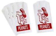 pack of white paper peanut bags for food service equipment & supplies logo