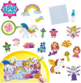 img 3 attached to 🌈 Explore the Aquabeads Enchanted World: Complete Arts & Crafts Bead Kit for Children - Over 1,000 Beads & Display Stand