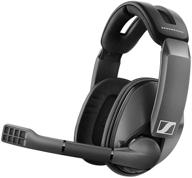🎧 sennheiser gsp 370 over-ear wireless gaming headset - low-latency bluetooth, noise-cancelling mic - pc, mac, windows, ps4 compatible - black logo