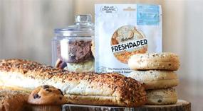 img 2 attached to 🍞 FRESHPAPER Food Saver Sheets: Extend Shelf Life of Baked Goods, Bagels, Muffins, Fresh Bread | BPA Free, USA Made - 1 (8 Sheet) Pack