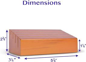 img 2 attached to 🎴 Organize with Style: RNK Gaming Wooden Playing Card Holders Set of 2 Tray Racks for Kids & Seniors