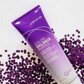 img 2 attached to 💜 Прощайте медные и желтые оттенки с кондиционером Joico Color Balance Purple для кошмара блонд или седых волос.