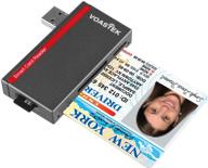 💻 voastek usb 3.0 smart card reader - electronic id card, cac smart card, and memory card adapter - compatible with windows xp/vista/7/8/10 (32/64bit), linux, mac os logo