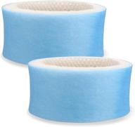 🔵 smilyan upgraded blue mesh treated layer hc-14 humidifier filter e - 2 pack replacement for honeywell hcm-6009 hcm-6011 hev680 hev685 series логотип