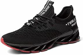 img 1 attached to 👟 QZMJDY Sports Running Shoes with Breathable Design