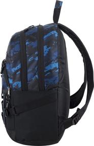 img 2 attached to 🎒 Turquoise Fuel Multipocket Backpack with Webbing Straps - Organize Your Essentials Stylishly