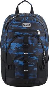 img 3 attached to 🎒 Turquoise Fuel Multipocket Backpack with Webbing Straps - Organize Your Essentials Stylishly