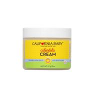 🌼 крем для увлажнения california baby calendula - увлажняет и успокаивает сухую, чувствительную кожу, на основе растений и подходит для веганов, идеально подходит для лица, рук и тела, 2 унции, упаковка из 3 шт. логотип