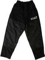 improved seo: exalt black throwback paintball pants - enhanced performance logo