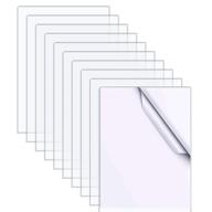 plexiglass sheets（4 protective paperfor replacement logo