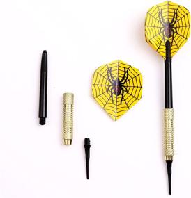 img 2 attached to 🎯 MAXMAU Soft Tip Darts for Electronic Dartboard with Standard Dart Flights - Plastic Point Design, Set of 18 Darts