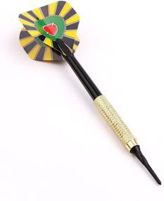 img 1 attached to 🎯 MAXMAU Soft Tip Darts for Electronic Dartboard with Standard Dart Flights - Plastic Point Design, Set of 18 Darts