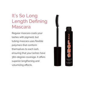 img 2 attached to Long Length Defining Black Mascara