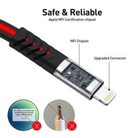 img 2 attached to Streamline your Charging Experience with a Flat iPhone Charging Cable