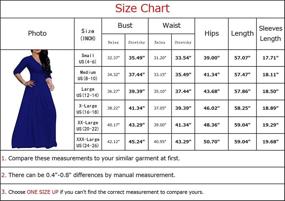 img 1 attached to 👗 Stunning V Neck Maxi Dress for Wedding Guests - Women's Clothing and Dresses