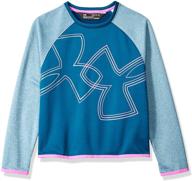 techno fuchsia girls' clothing by under armour fleece logo