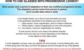 img 3 attached to 👓 Joseph Progressive Multifocus Reading Glasses: Blue Light Blocking for Women & Men, No Line Multifocal Readers (Brown) +2.50 - Enhance Clarity & Reduce Eye Strain!